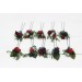 Set of 10 hair pins. Hair accessories. Flower accessories for wedding. 5050