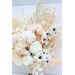 Wedding bouquets in champagne ivory cream colors. Bridal bouquet. Faux bouquet. Bridesmaid bouquet. 5206