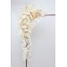  Flower arch arrangement in champagne ivory cream colors.  Arbor flowers. Floral archway. Faux flowers for wedding arch. 5206