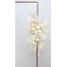 Flower Arch Arrangement in Champagne, Ivory & Cream | Faux Floral Archway for Wedding