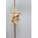  Flower arch arrangement in ivory cream sand  colors.  Arbor flowers. Floral archway. Faux flowers for wedding arch. 5049-3