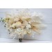 Wedding Bouquets in Champagne, Ivory & Cream | Faux Bridal & Bridesmaid Bouquets