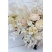 Wedding Bouquets in Champagne, Ivory & Cream | Faux Bridal & Bridesmaid Bouquets