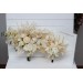 Wedding Bouquets in Champagne, Ivory & Cream | Faux Bridal & Bridesmaid Bouquets