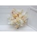 Wedding Bouquets in Champagne, Ivory & Cream | Faux Bridal & Bridesmaid Bouquets
