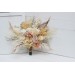 Wedding bouquets in ivory cream sand colors. Bridal bouquet. Faux bouquet. Bridesmaid bouquet. 5049-3
