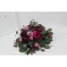 Wedding bouquets in purple and magenta colors. Bridal bouquet. Faux bouquet. Bridesmaid bouquet. 5053