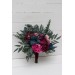 Jewel-Tone Wedding Bouquets in Emerald Green, Purple, Magenta & Teal | Faux Bridal & Bridesmaid Bouquets