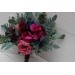 Jewel-Tone Wedding Bouquets in Emerald Green, Purple, Magenta & Teal | Faux Bridal & Bridesmaid Bouquets