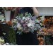 Wedding bouquets in lilac mauve colors. Bridal bouquet. Faux bouquet. Bridesmaid bouquet. 5059