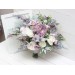 Wedding bouquets in lilac mauve colors. Bridal bouquet. Faux bouquet. Bridesmaid bouquet. 5059