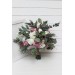 Wedding bouquets in lilac white mauve colors. Bridal bouquet. Faux bouquet. Bridesmaid bouquet. 5059-2