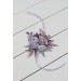Wedding Boutonnieres & Wrist Corsage in Lilac & White | Faux Flower Accessories