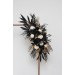  Flower arch arrangement in ivory black gold colors.  Arbor flowers. Floral archway. Faux flowers for wedding arch. 5159