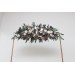  Flower arch arrangement in lilac white mauve colors.  Arbor flowers. Floral archway. Faux flowers for wedding arch. 5059-2
