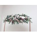  Flower arch arrangement in lilac white mauve colors.  Arbor flowers. Floral archway. Faux flowers for wedding arch. 5059-2