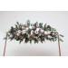  Flower arch arrangement in lilac white mauve colors.  Arbor flowers. Floral archway. Faux flowers for wedding arch. 5059-2