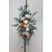Succulent boho rust beige white flower arch  Arbor flowers. Floral archway. Faux flowers for wedding arch. 5060-4