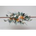 Succulent boho rust beige white flower arch  Arbor flowers. Floral archway. Faux flowers for wedding arch. 5060-4