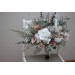 Wedding Bouquets in Beige, White & Gray | Faux Bridal & Bridesmaid Bouquets