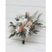 Wedding Bouquets in Beige, White & Gray | Faux Bridal & Bridesmaid Bouquets