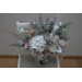Wedding Bouquets in Beige, White & Gray | Faux Bridal & Bridesmaid Bouquets