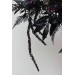 Halloween Wedding Flower Arch Arrangement in Black & Deep Purple | Faux Floral Archway for Gothic Wedding