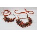 Rust purple orange flower crown. Hair wreath. Flower girl crown. Wedding flowers. 5073