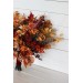 Wedding bouquets in rust burgundy orange colors. Bridal bouquet. Faux bouquet. Bridesmaid bouquet. 5073-1