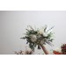 Wedding bouquets in sage green ivory bouquet  colors. Bridal bouquet. Faux bouquet. Bridesmaid bouquet. 5075