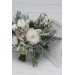 Wedding bouquets in sage green ivory bouquet  colors. Bridal bouquet. Faux bouquet. Bridesmaid bouquet. 5075