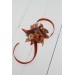 Wedding Boutonnieres & Wrist Corsage in Rust, Orange & Purple | Faux Flower Accessories