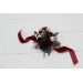  Wedding boutonnieres and wrist corsage  in burgundy blush pink color scheme. Flower accessories. 5080