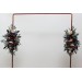  Flower arch arrangement in burgundy navy blue dusty rose gold colors.  Arbor flowers. Floral archway. Faux flowers for wedding arch. 5090