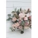 Wedding bouquets in blush pink colors. Bridal bouquet. Faux bouquet. Bridesmaid bouquet. 5088