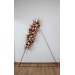  Flower arch arrangement in orange ivory rust terracotta colors.  Arbor flowers. Floral archway. Faux flowers for wedding arch. 0036