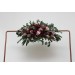  Flower arch arrangement in burgundy mauve dusty rose colors.  Arbor flowers. Floral archway. Faux flowers for wedding arch. 5099