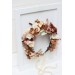 Terracotta brown cream flower crown. Hair wreath. Flower girl crown. Wedding flowers.5100