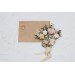 Set of 6 hair pins in Blush pink white color scheme. Hair accessories. Flower accessories for wedding. LILY