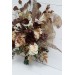 Wedding Bouquets in Terracotta, Brown, Gold & Cream | Faux Bridal & Bridesmaid Bouquets