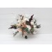 Wedding Bouquets in Beige, White & Blush Pink | Small Faux Bridal & Bridesmaid Bouquets