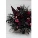 Deep Purple, Black, and Magenta Wedding Bouquets – Gothic Bridal Designs