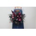 Deep Purple, Black, and Magenta Wedding Bouquets – Gothic Bridal Designs