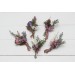  Wedding boutonnieres and wrist corsage  in mauve purple cream color scheme. Flower accessories. 5114