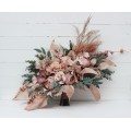 Wedding Bouquets in Dusty Rose & Blush Pink | Faux Bridal & Bridesmaid Bouquets