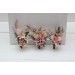 Wedding Boutonnieres & Wrist Corsage in Dusty Rose & Blush Pink | Faux Flower Accessories