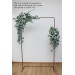 Baby's Breath & Greenery Wedding Arch Arrangement | Faux Floral Archway for Wedding