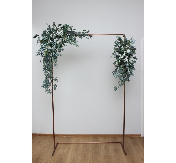 Baby's Breath & Greenery Wedding Arch Arrangement | Faux Floral Archway for Wedding