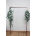 Baby's Breath & Greenery Wedding Arch Arrangement | Faux Floral Archway for Wedding