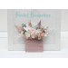  Wedding boutonnieres and wrist corsage  in white blush pink color scheme. Flower accessories. 5128